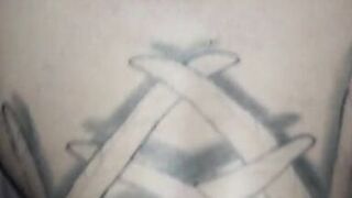 Hot Cruvy Tattooed Latina getting creampie - 11 image