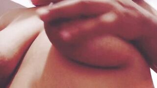 my boyfriend catches me with open legs and after doggy style and he cum inside creampie - 4 image