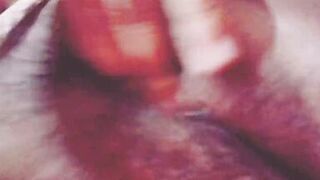 my boyfriend catches me with open legs and after doggy style and he cum inside creampie - 7 image