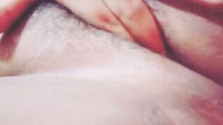 my boyfriend catches me with open legs and after doggy style and he cum inside creampie - 8 image