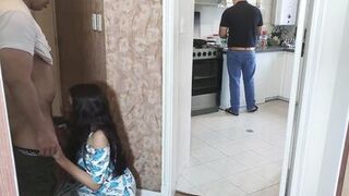 Wife Likes Being Fucked Next To Her Cuckold Husband Because It's More Exciting NTR - 4 image