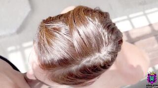 Bored Busty Latina is convinced to Suck and Fuck in the rooftop - 3 image