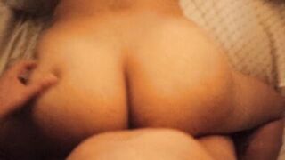 Chubby teen masturbates and then picked by her boyfriend doggy style - 14 image