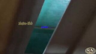 I catch my stepsister masturbating in the bathroom. I blackmail her to fuck her. Hard sex with my stepsister. - 3 image