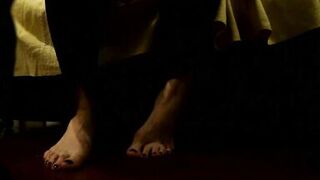 I got a massage from my neighbor, he cum in my face while I was talking to my husband on the mobile. - 8 image