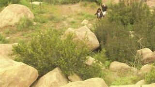 Latina Dame Submits To Rough Sex In The Rocky Outdoors - 2 image