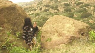 Latina Dame Submits To Rough Sex In The Rocky Outdoors - 3 image