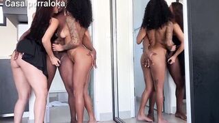 He arrived softly and caught us both in the act doing dirty and ate the ass of both - 12 image