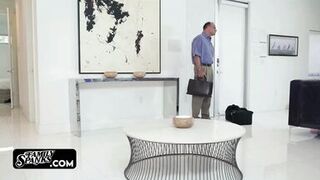 Big Butt Hispanic Milf Got Her Ass Bursted by her American Stepson - 3 image