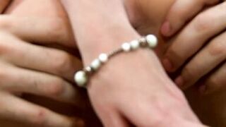 Shy spanish amateur housewife takes Santa's big rod - 7 image