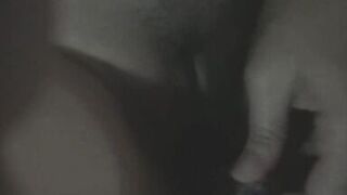 masturbating nice in bed with my vibrator - 6 image