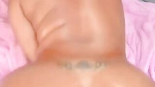 sexy latina moaning but her ass - 14 image