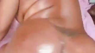 sexy latina moaning but her ass - 3 image