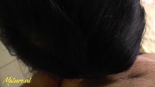 Hairy Latina Gets Her Pussy, Ass & Mouth Filled With Dick! - 5 image