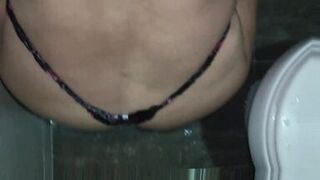 Japanese mature finds me masturbating in the bathroom and takes my milk - 6 image