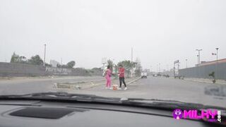 A very flirtatious milf with a big ass was selling on the street but nobody paid attention to her... so I did the following - 2 image