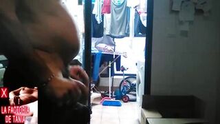 He fucks his stepmom in the kitchen and gives her from behind - 5 image