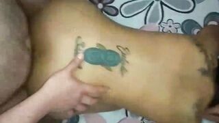 I masturbate in a white thong with my toys to warm him up and make him fuck me good - 13 image