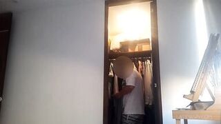 Maid has huge natural breast and lets her boss squeeze them as she loves it - 10 image