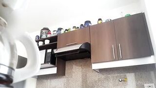 Maid has huge natural breast and lets her boss squeeze them as she loves it - 15 image