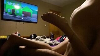 Thick Sexy Amateur Latina Gets Cum on Her Ass - 10 image