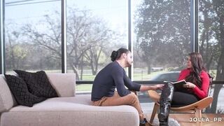 I finally got my psychology patient to fuck me in my office - 5 image