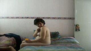 Trio con mi esposa y su comadre, las comades maduras cachondas