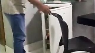 I met this beautiful girl and I couldn't resist showing him my big cock - 2 image