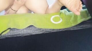 Doble penetration whith dildo and cook and Cum in the ass - 11 image