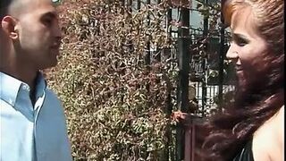 Brunette chick with a fat ass gets pussy licked and fucked in the bedroom - 1 image