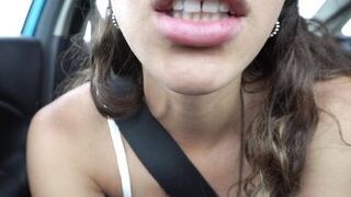JOI en el auto | Dame tu leche caliente en mis tetas | Milf Latina - 10 image