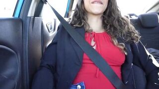 JOI UBER ride, Take my milk and cum in my mouth - 4 image