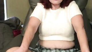 LilGiantess Plays and Squirts in Pantyhose - 2 image