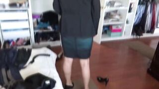 First time MILF shows off and starts to get excited - 2 image