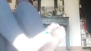 Toe tied on my belly - 14 image