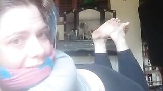 Toe tied on my belly - 2 image