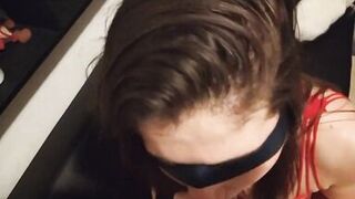 My husband's friend cums on me. (Cuckold) - 13 image