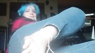 Toe and ankle bondage - 13 image