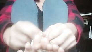 Toe and ankle bondage - 4 image