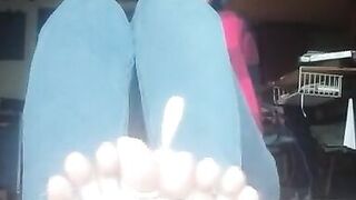 Toe and ankle bondage - 7 image