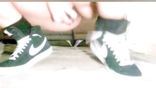 Latina sexy and hot riding dildo - 11 image