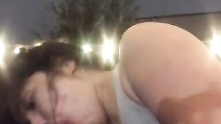 She suck that dick outside - 12 image