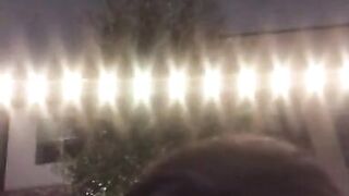 She suck that dick outside - 15 image