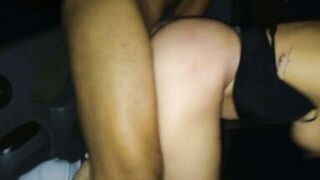 Sex in the car with my husband friend after a crazy drinking - 14 image