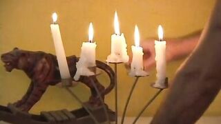 Lusty brunette goes down on hung stud then gets facial - 2 image