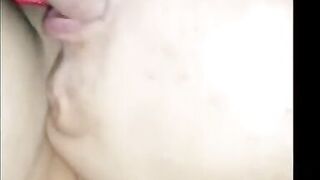 She loves the cum in her face and mouth - 6 image