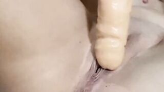 Alexxa Candy playing hot with dildo - 15 image