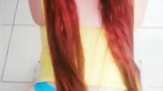 Having sex with a Mexican in a sexy dress and thong - 6 image