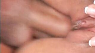 Ebony teen takes big cock in her wet pussy - 12 image