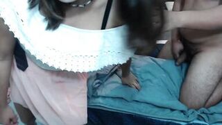 I teach my sister the taste of a cock, my husband offered - 13 image